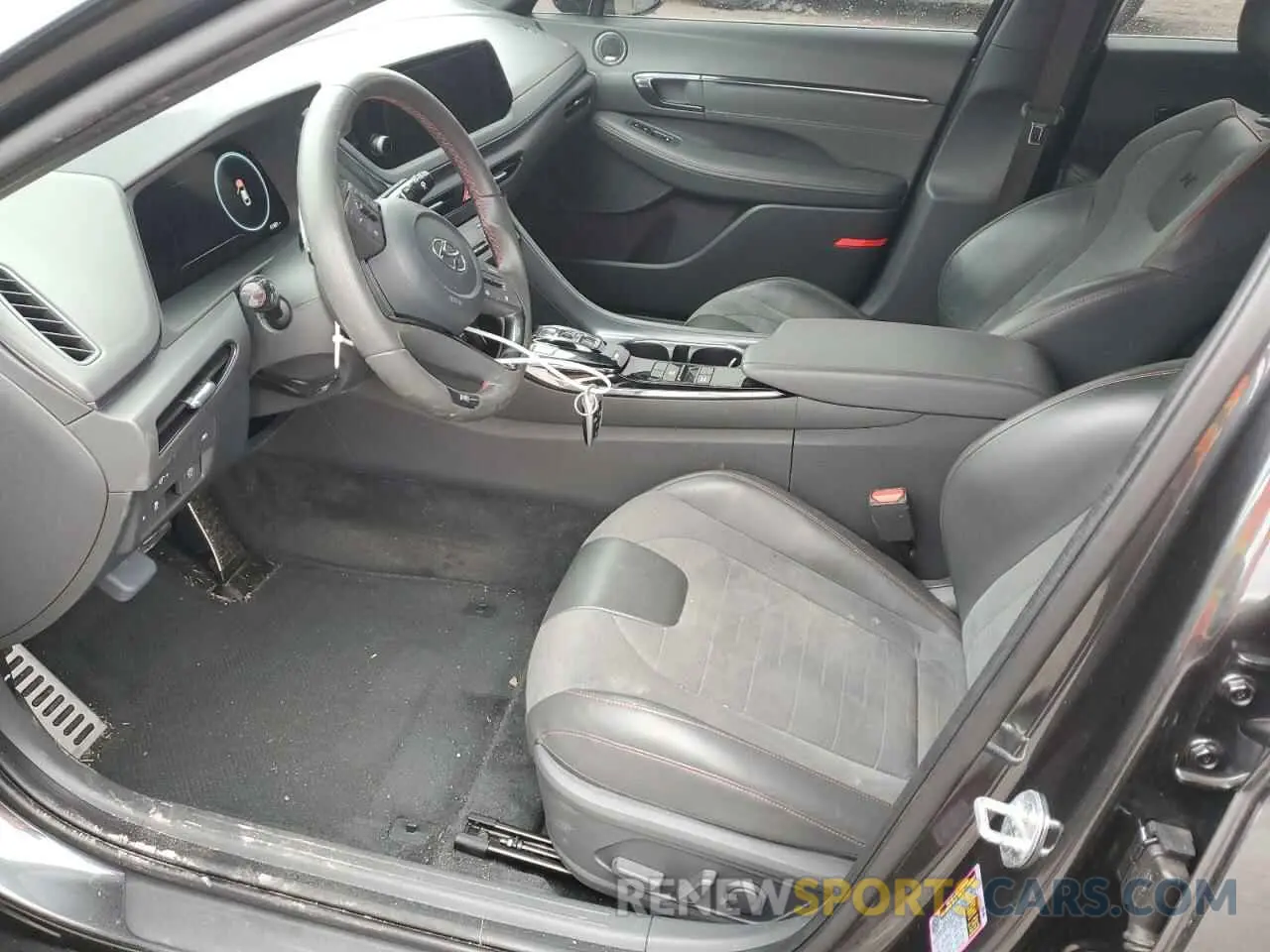 7 fotografías del automóvil dañado KMHL14JCXNA245525 HYUNDAI SONATA 2022