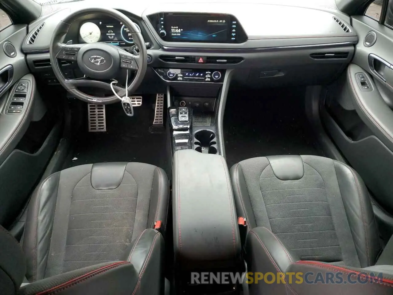 8 fotografías del automóvil dañado KMHL14JCXNA245525 HYUNDAI SONATA 2022