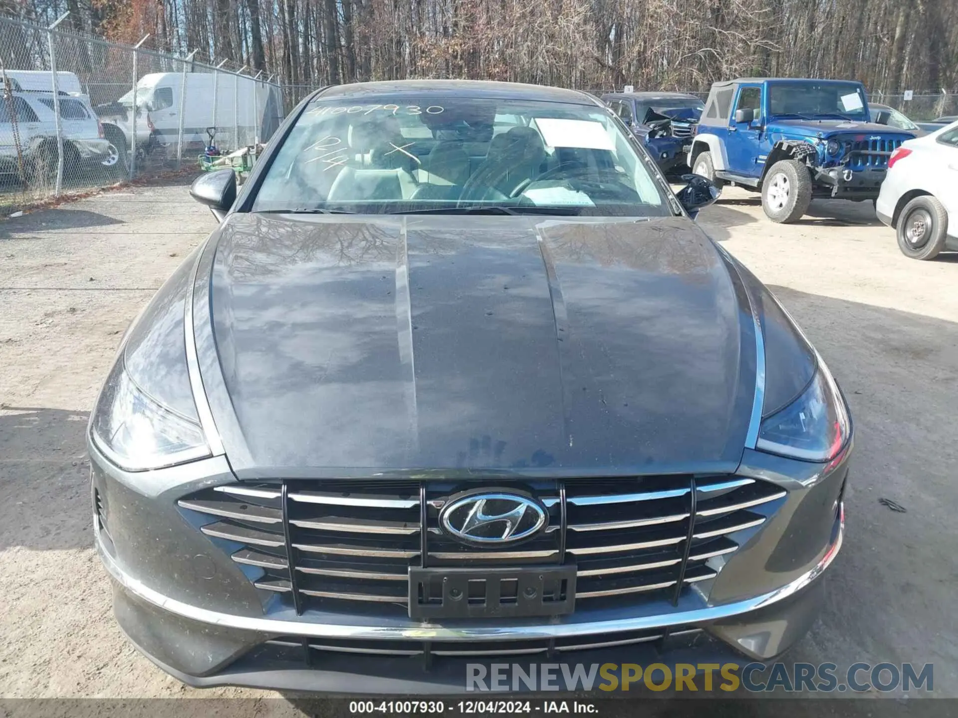 12 fotografías del automóvil dañado KMHL24JA9NA221311 HYUNDAI SONATA 2022