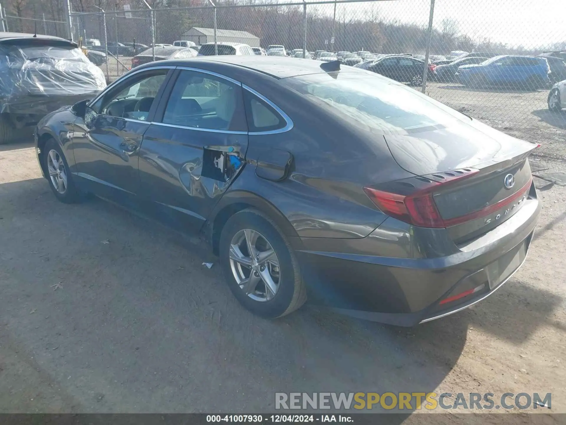 3 fotografías del automóvil dañado KMHL24JA9NA221311 HYUNDAI SONATA 2022