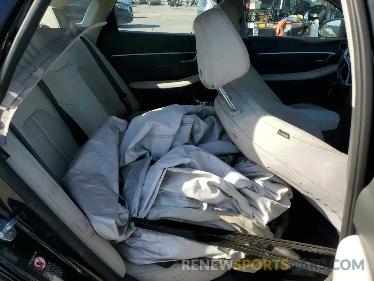 10 fotografías del automóvil dañado KMHL24JAXNA213461 HYUNDAI SONATA 2022