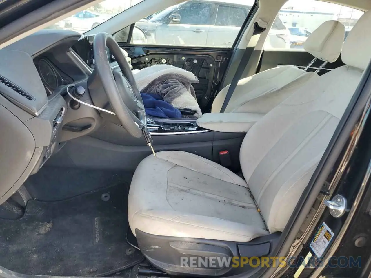 7 fotografías del automóvil dañado KMHL24JAXNA213461 HYUNDAI SONATA 2022
