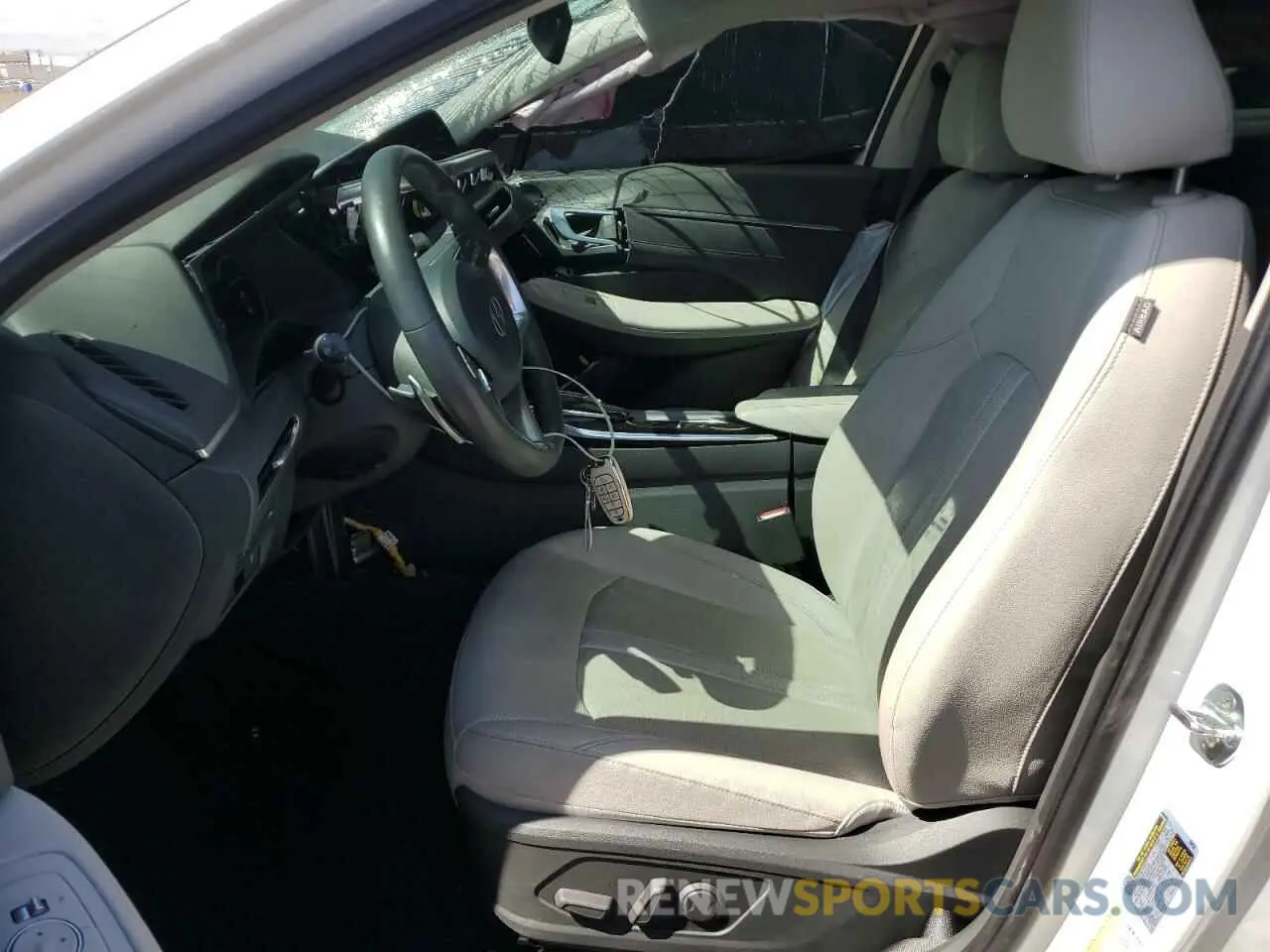 7 fotografías del automóvil dañado KMHL34J20NA173302 HYUNDAI SONATA 2022