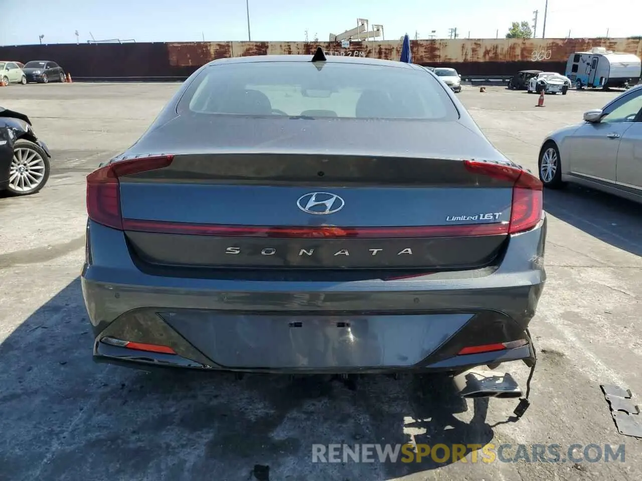 6 fotografías del automóvil dañado KMHL34J20NA195400 HYUNDAI SONATA 2022