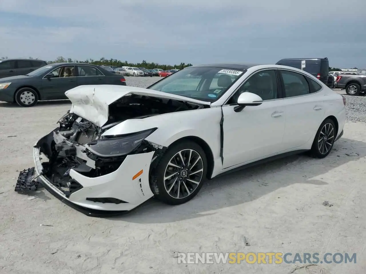 1 fotografías del automóvil dañado KMHL34J20NA216407 HYUNDAI SONATA 2022