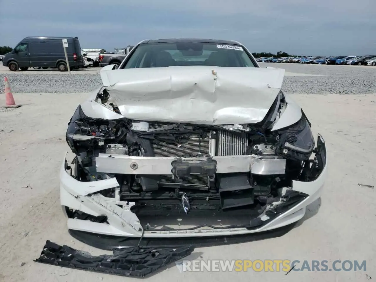 5 fotografías del automóvil dañado KMHL34J20NA216407 HYUNDAI SONATA 2022