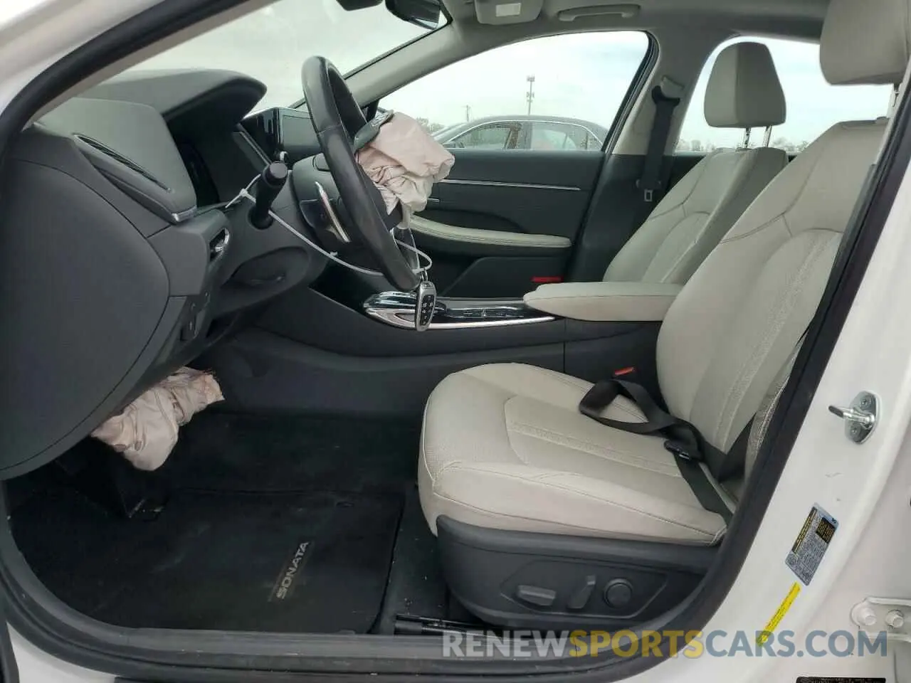 7 fotografías del automóvil dañado KMHL34J20NA216407 HYUNDAI SONATA 2022