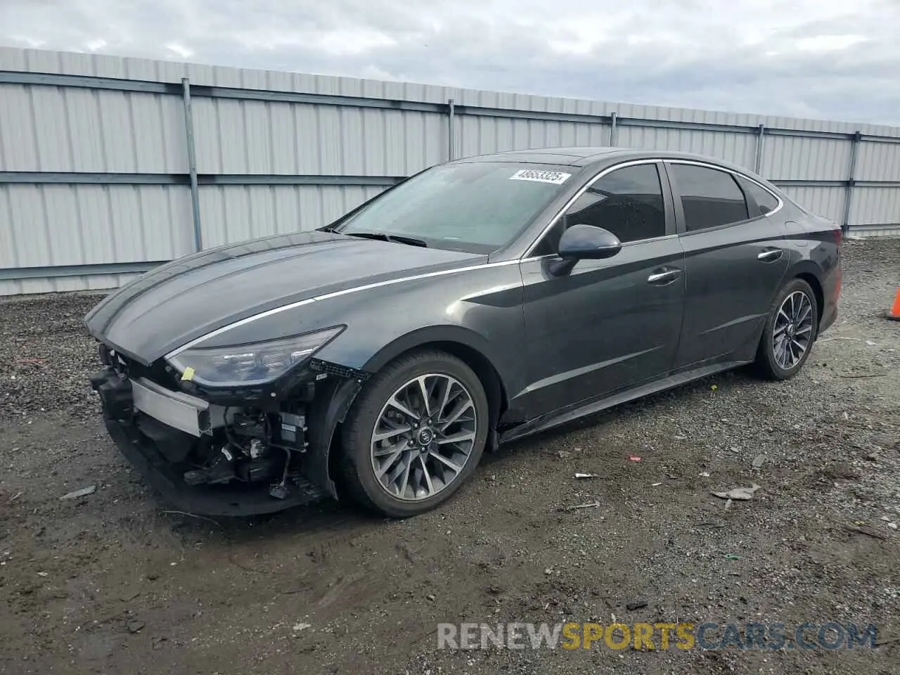 1 fotografías del automóvil dañado KMHL34J20NA226841 HYUNDAI SONATA 2022