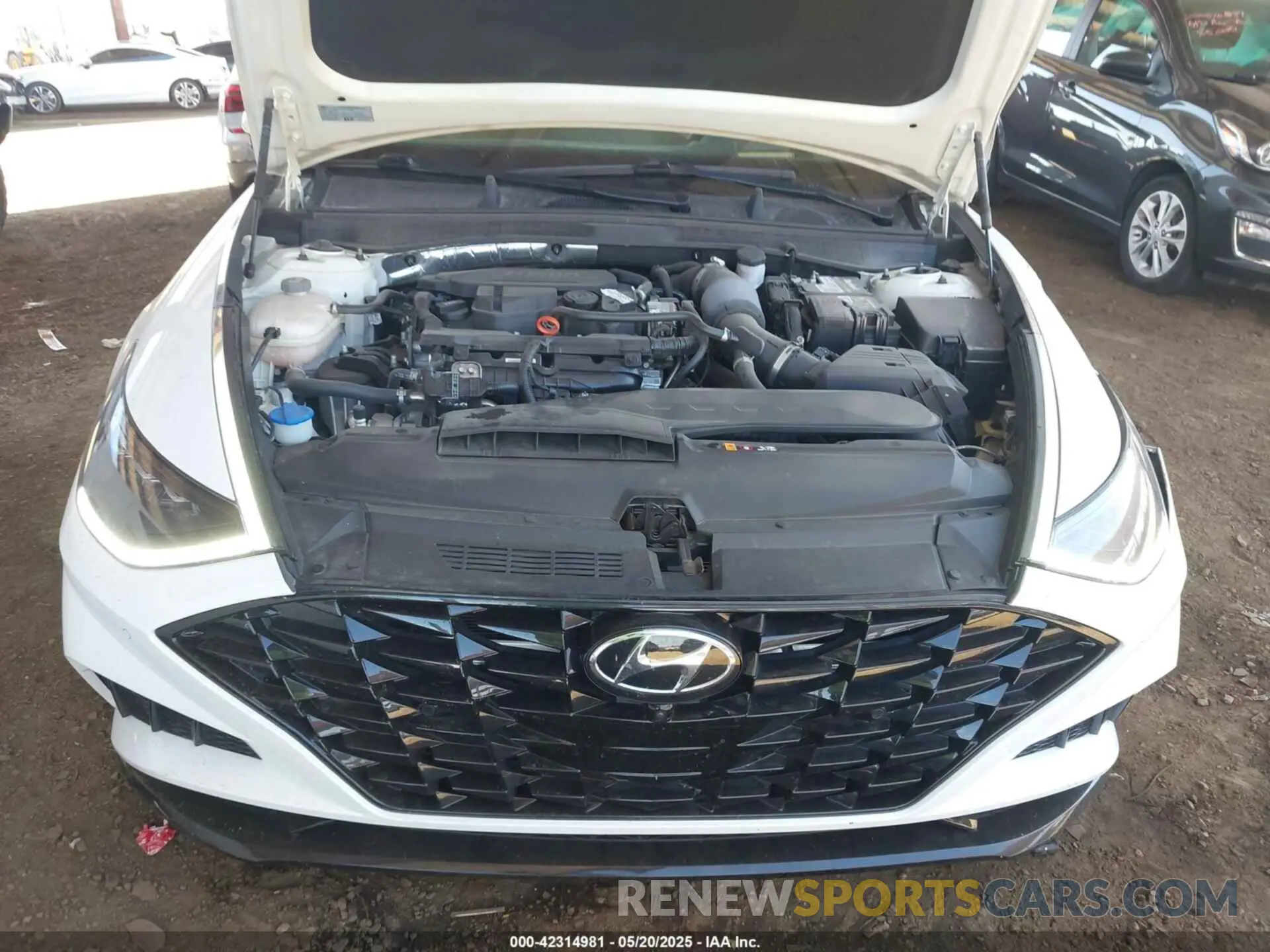 10 fotografías del automóvil dañado KMHL34J23NA168322 HYUNDAI SONATA 2022