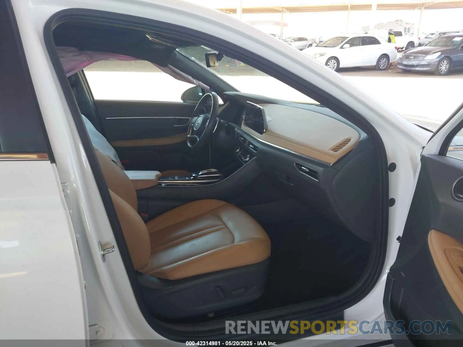 5 fotografías del automóvil dañado KMHL34J23NA168322 HYUNDAI SONATA 2022