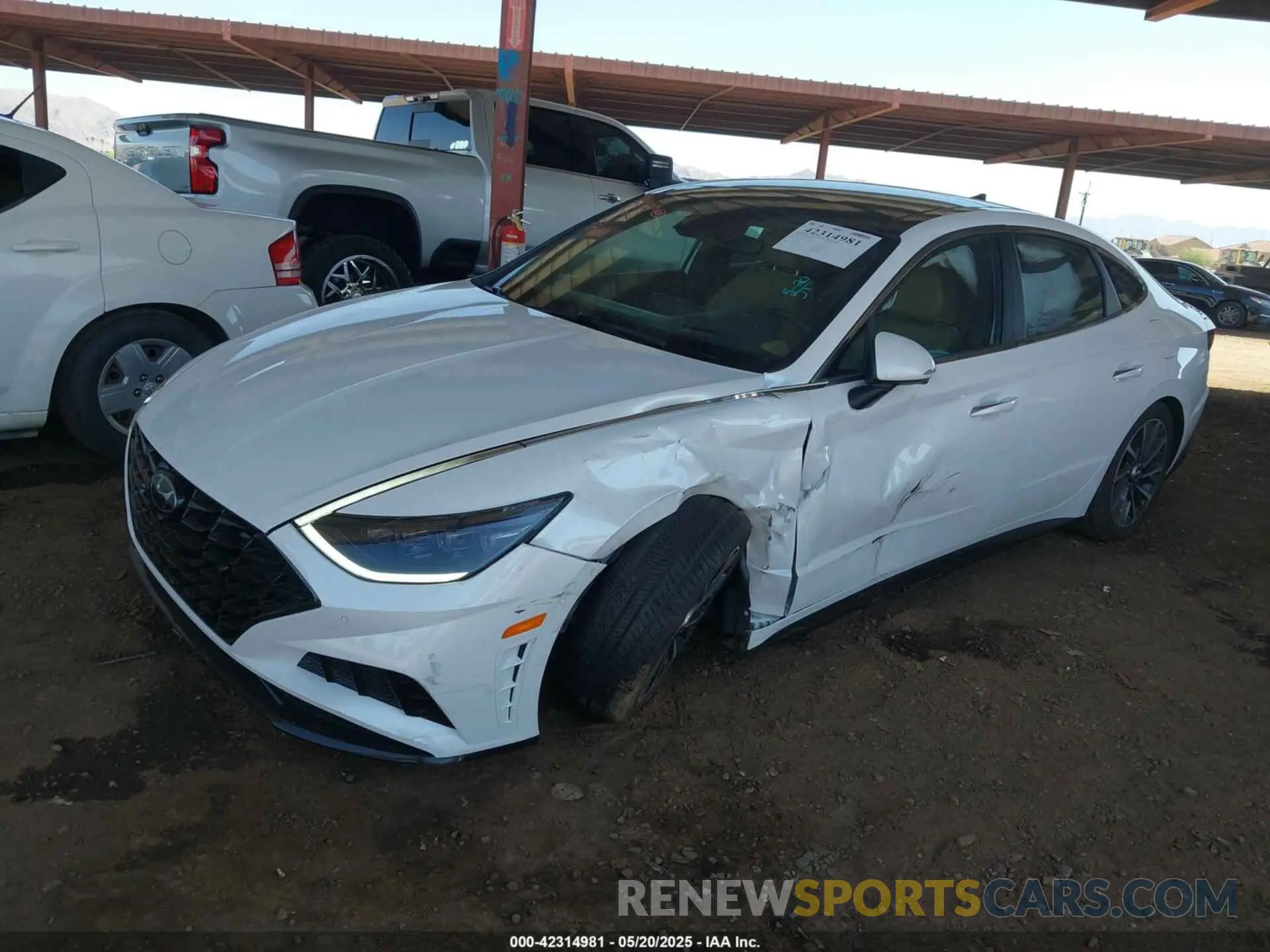 6 fotografías del automóvil dañado KMHL34J23NA168322 HYUNDAI SONATA 2022
