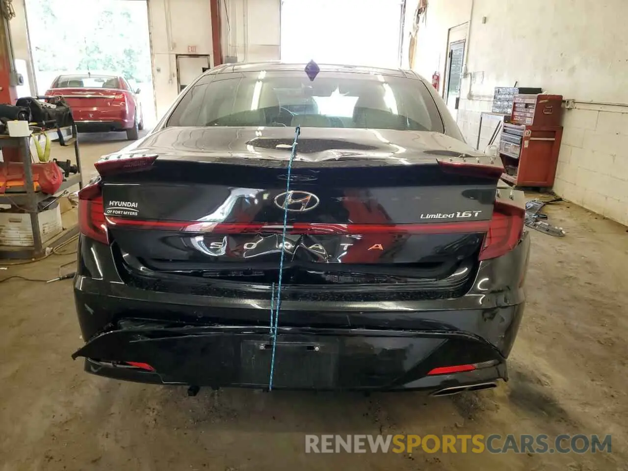 6 fotografías del automóvil dañado KMHL34J23NA180020 HYUNDAI SONATA 2022
