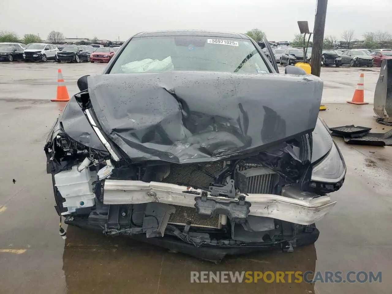 5 fotografías del automóvil dañado KMHL34J23NA195472 HYUNDAI SONATA 2022