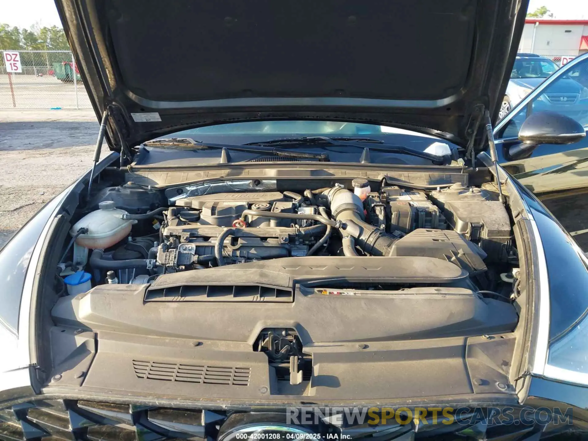10 fotografías del automóvil dañado KMHL34J23NA204381 HYUNDAI SONATA 2022