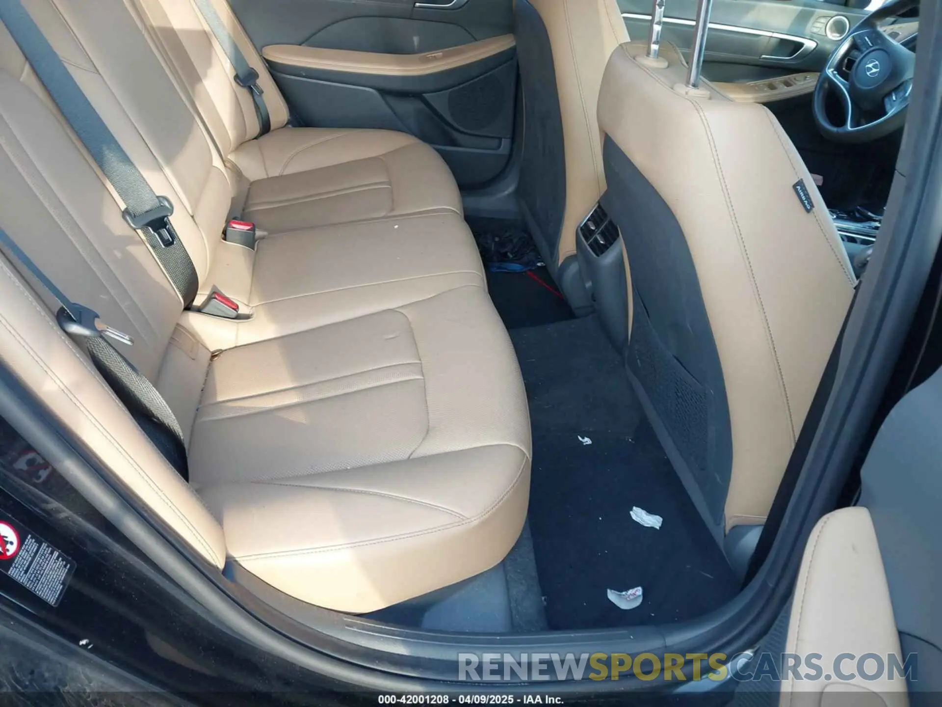 8 fotografías del automóvil dañado KMHL34J23NA204381 HYUNDAI SONATA 2022