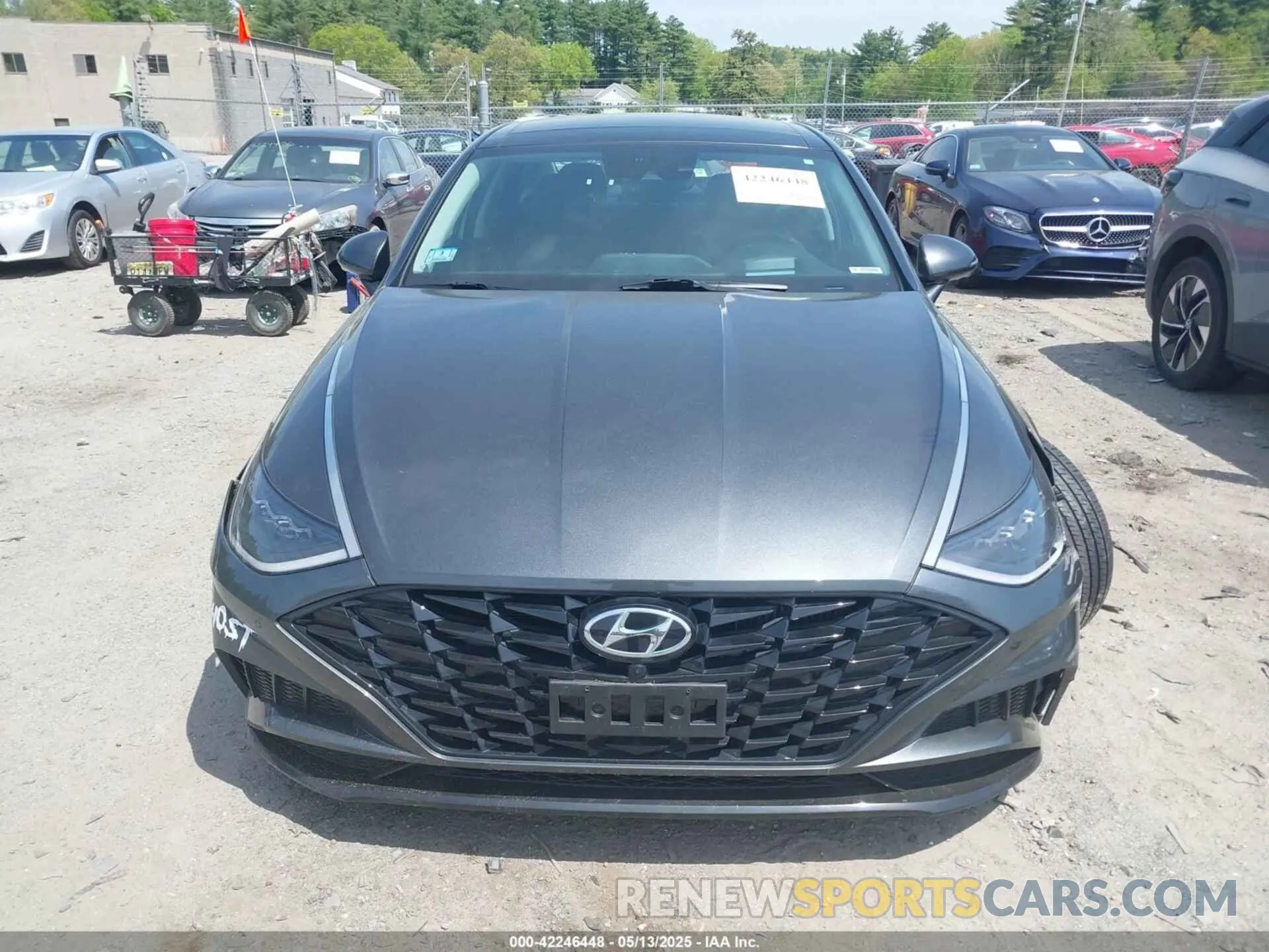 12 fotografías del automóvil dañado KMHL34J25NA206472 HYUNDAI SONATA 2022