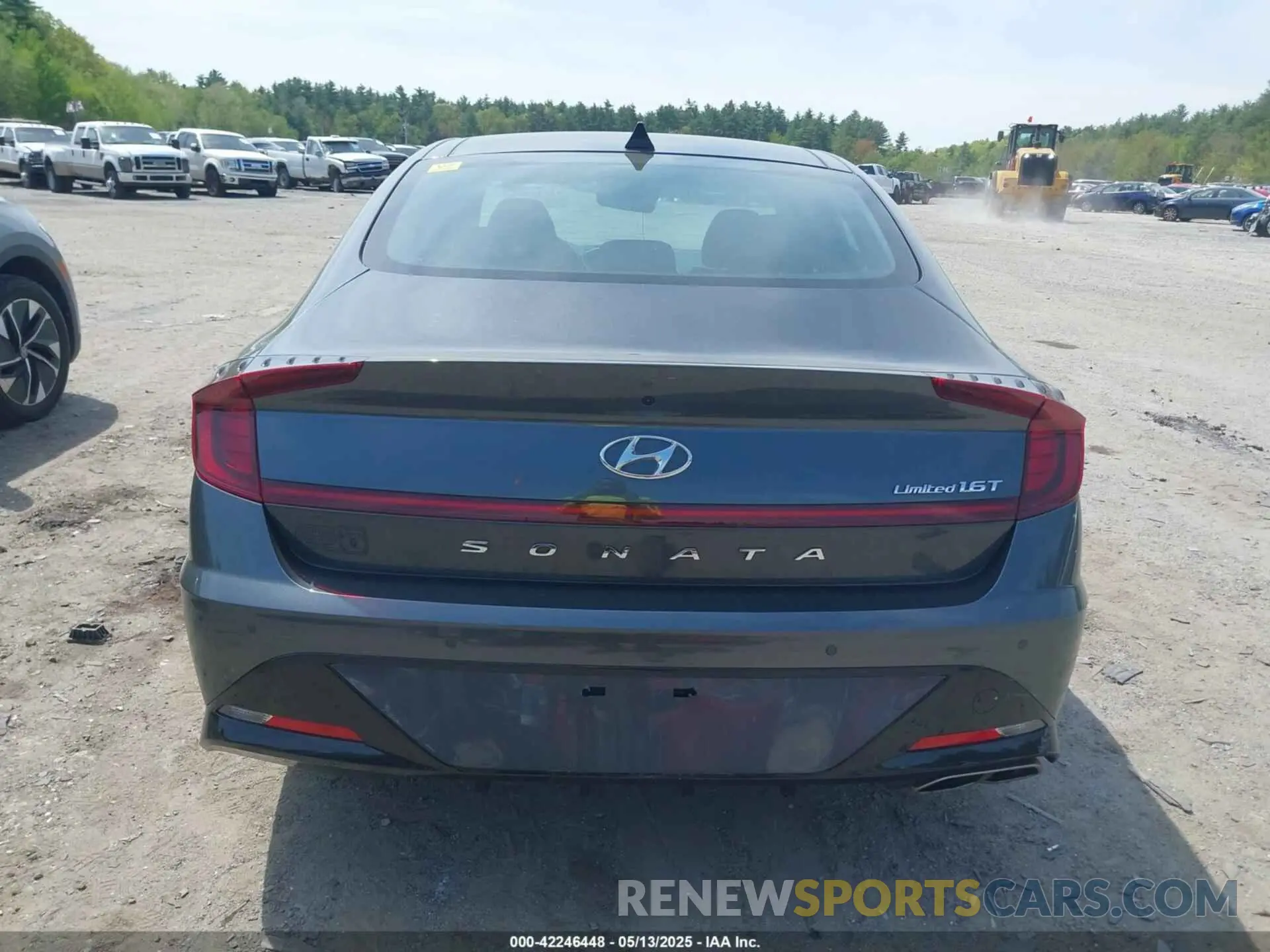 16 fotografías del automóvil dañado KMHL34J25NA206472 HYUNDAI SONATA 2022