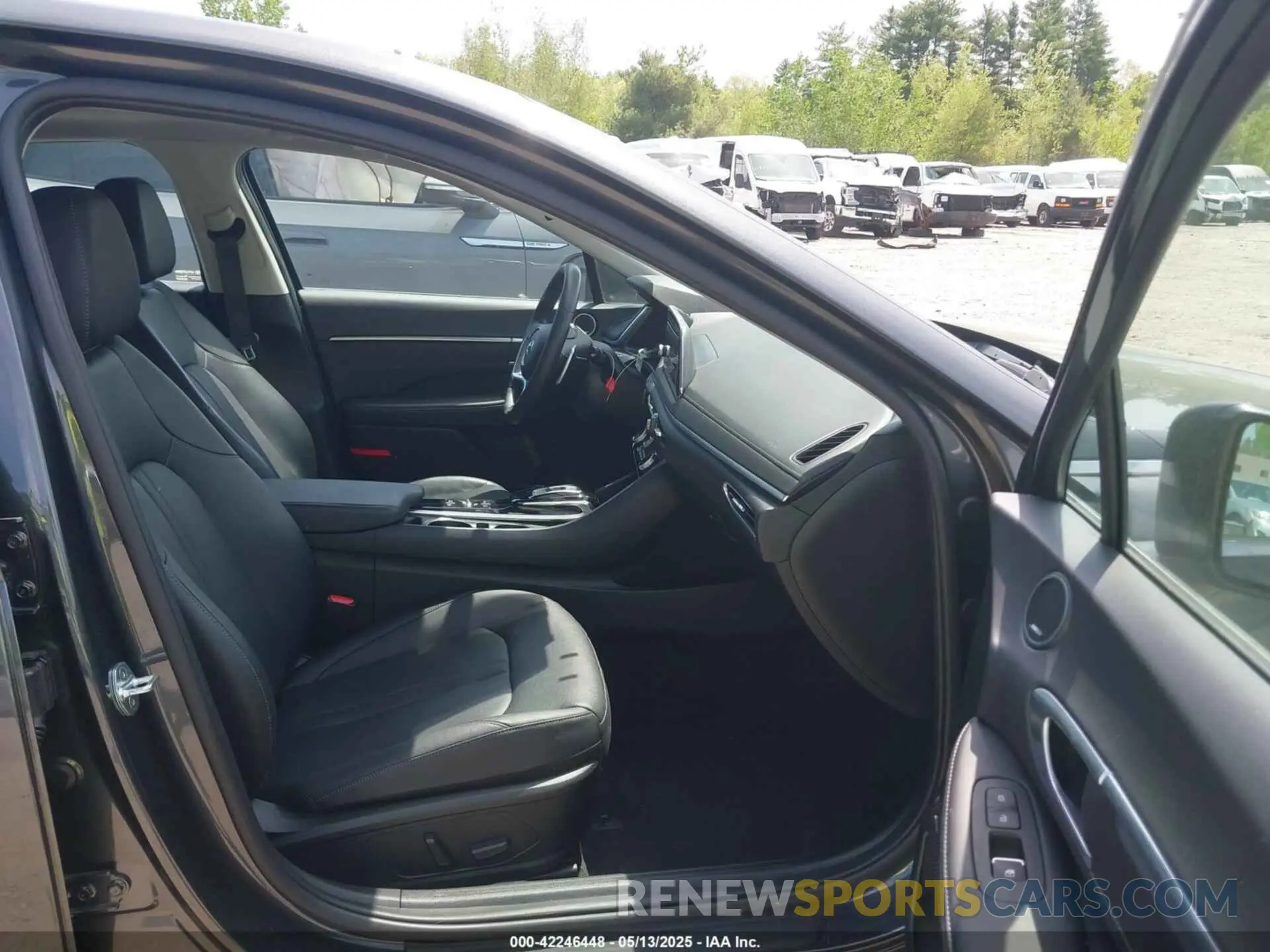 5 fotografías del automóvil dañado KMHL34J25NA206472 HYUNDAI SONATA 2022