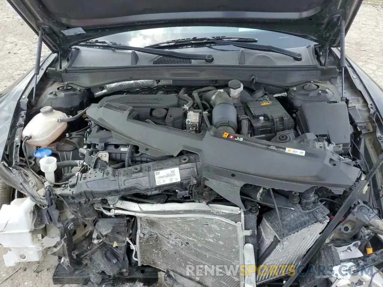 11 fotografías del automóvil dañado KMHL34J25NA227354 HYUNDAI SONATA 2022