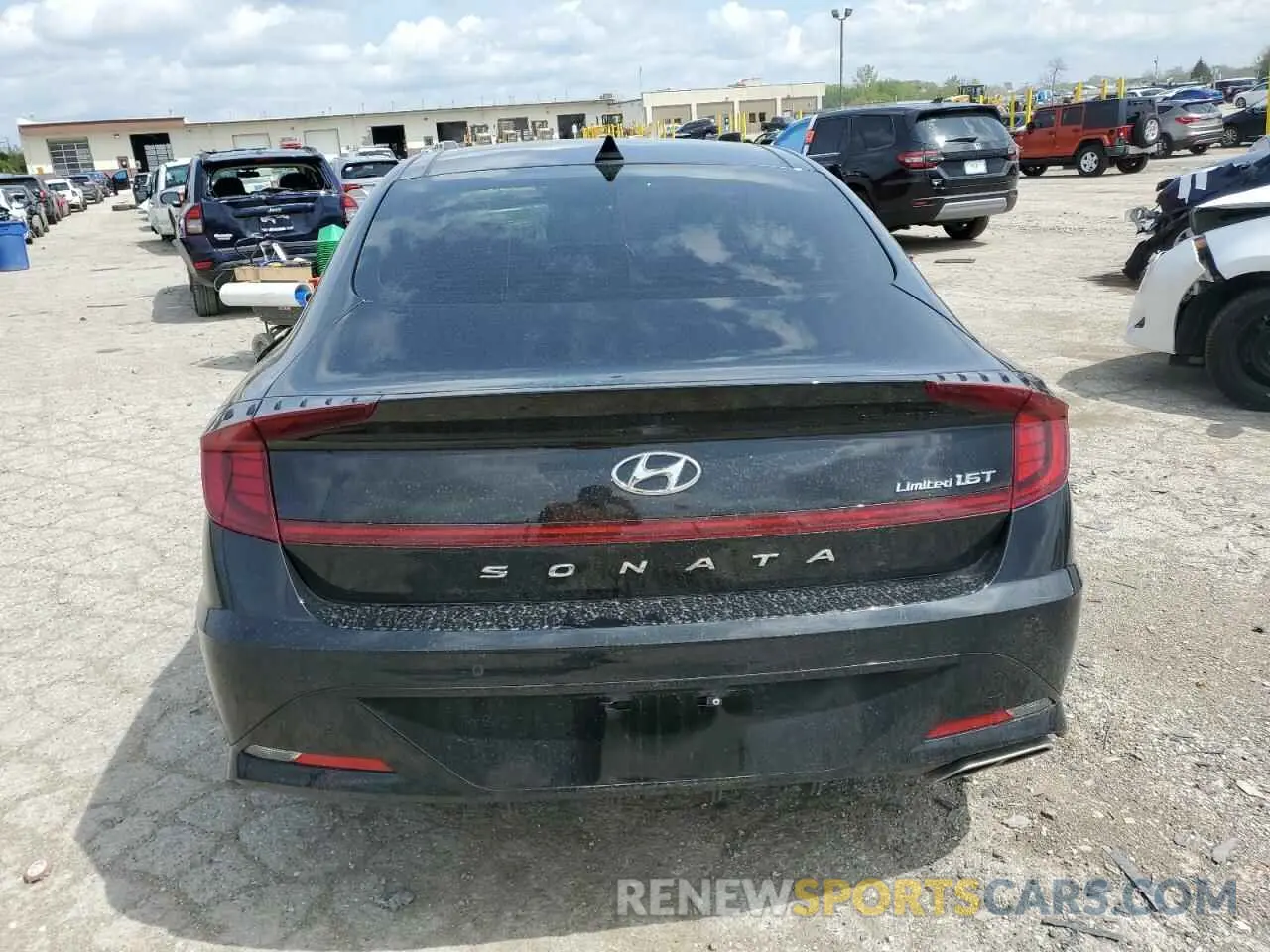 6 fotografías del automóvil dañado KMHL34J25NA227354 HYUNDAI SONATA 2022