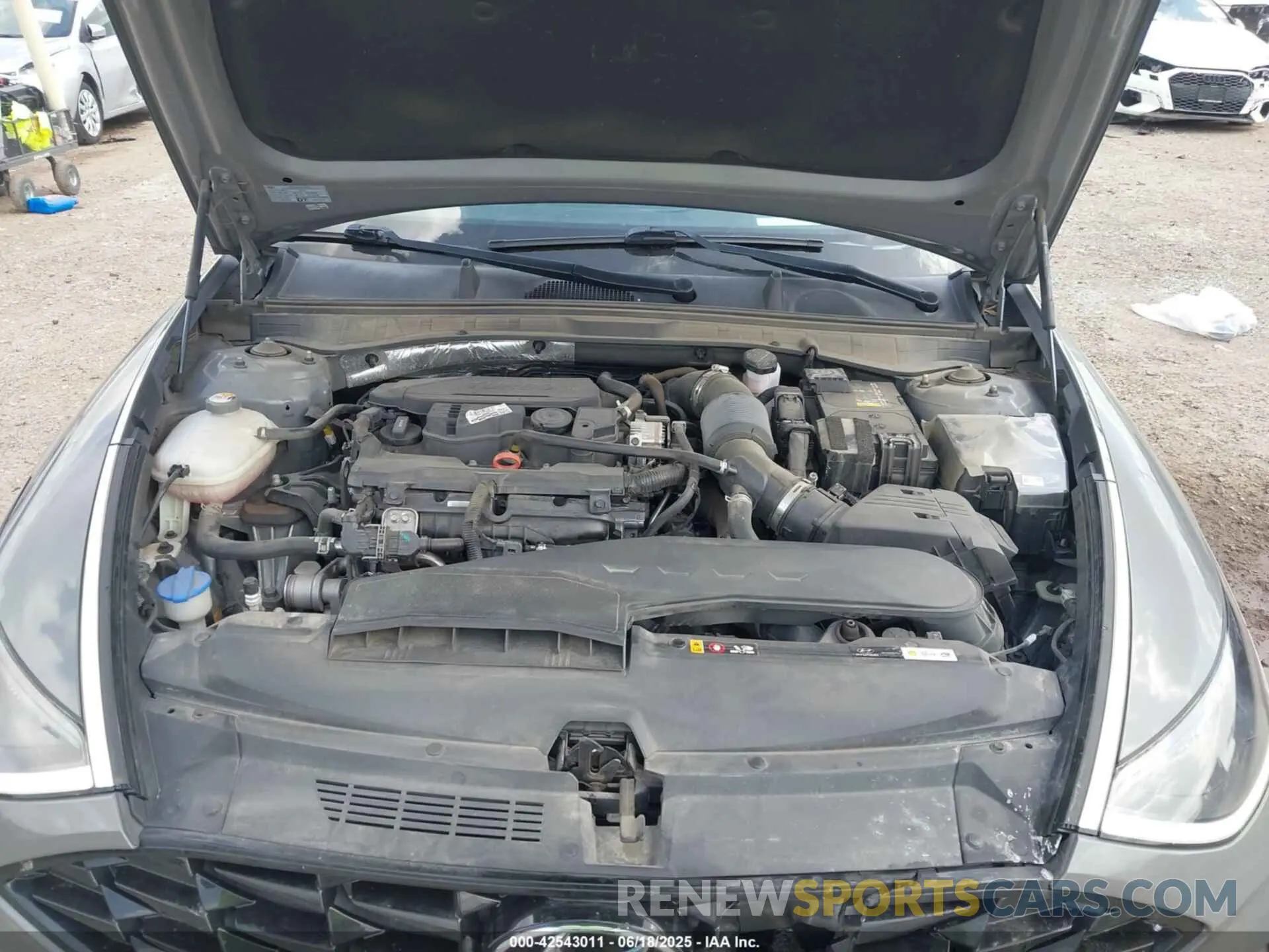 10 fotografías del automóvil dañado KMHL34J26NA237004 HYUNDAI SONATA 2022