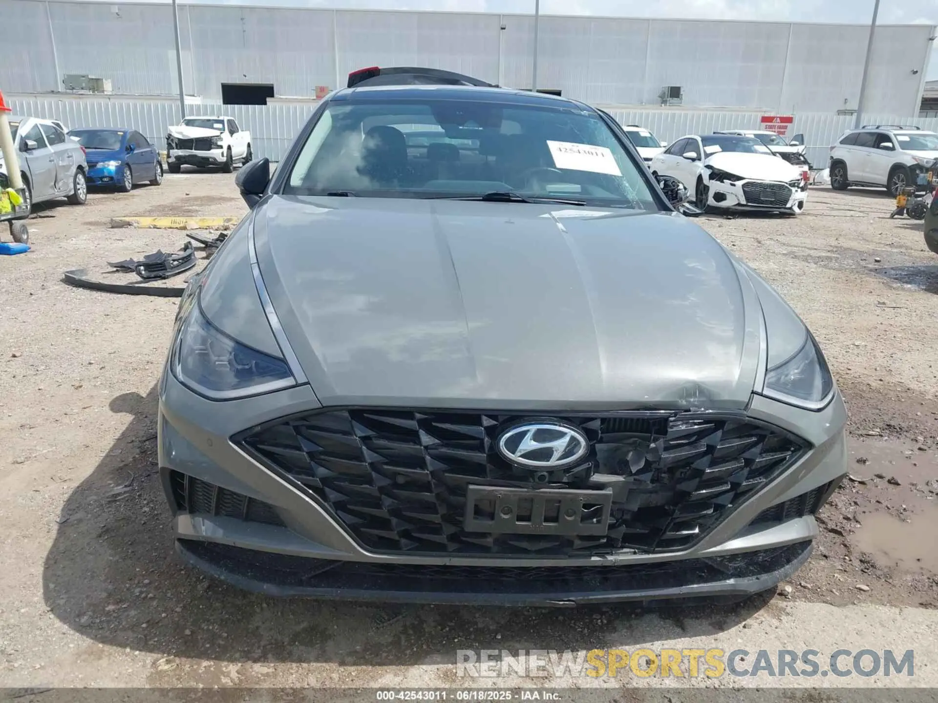 13 fotografías del automóvil dañado KMHL34J26NA237004 HYUNDAI SONATA 2022