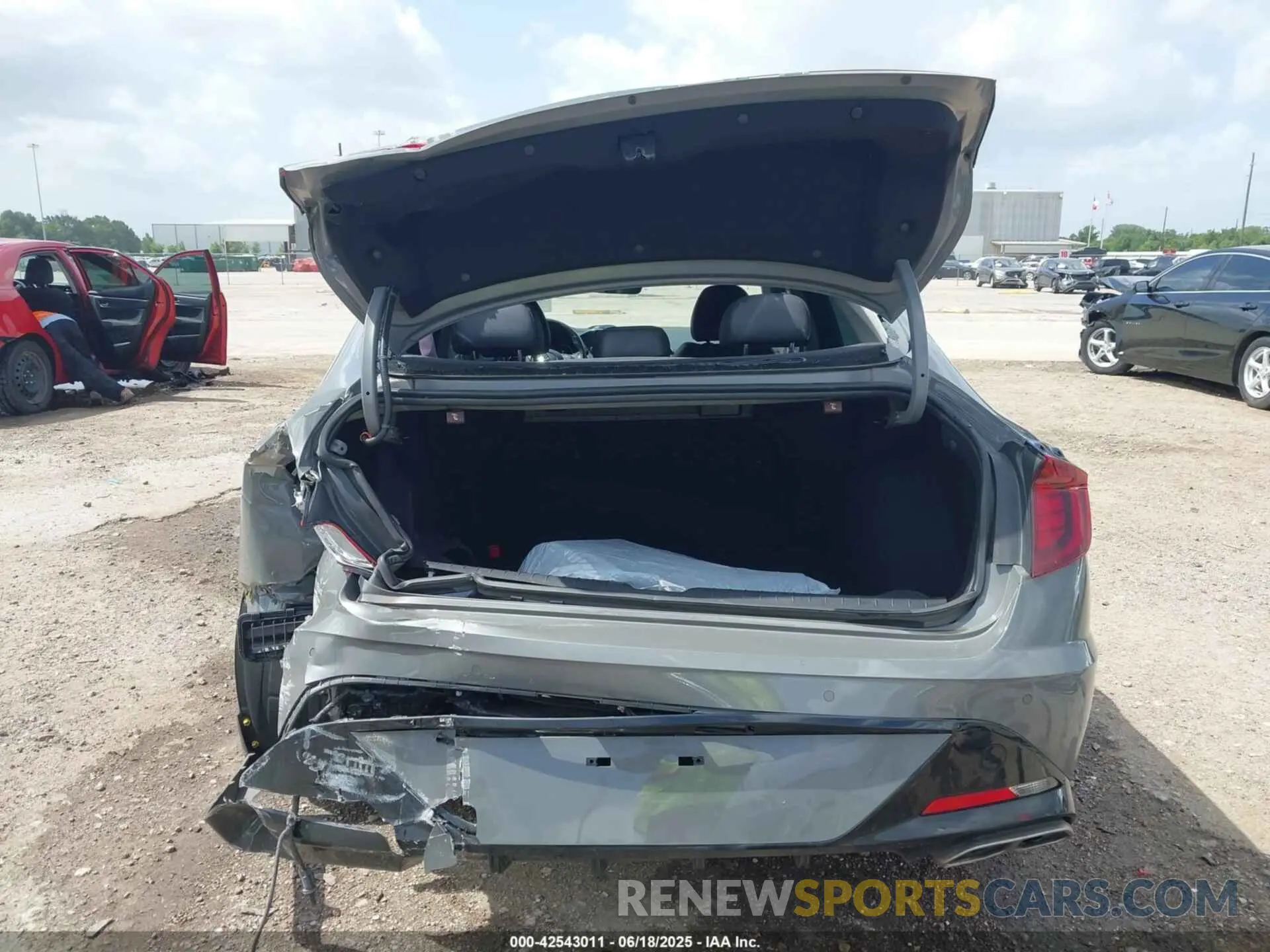 17 fotografías del automóvil dañado KMHL34J26NA237004 HYUNDAI SONATA 2022