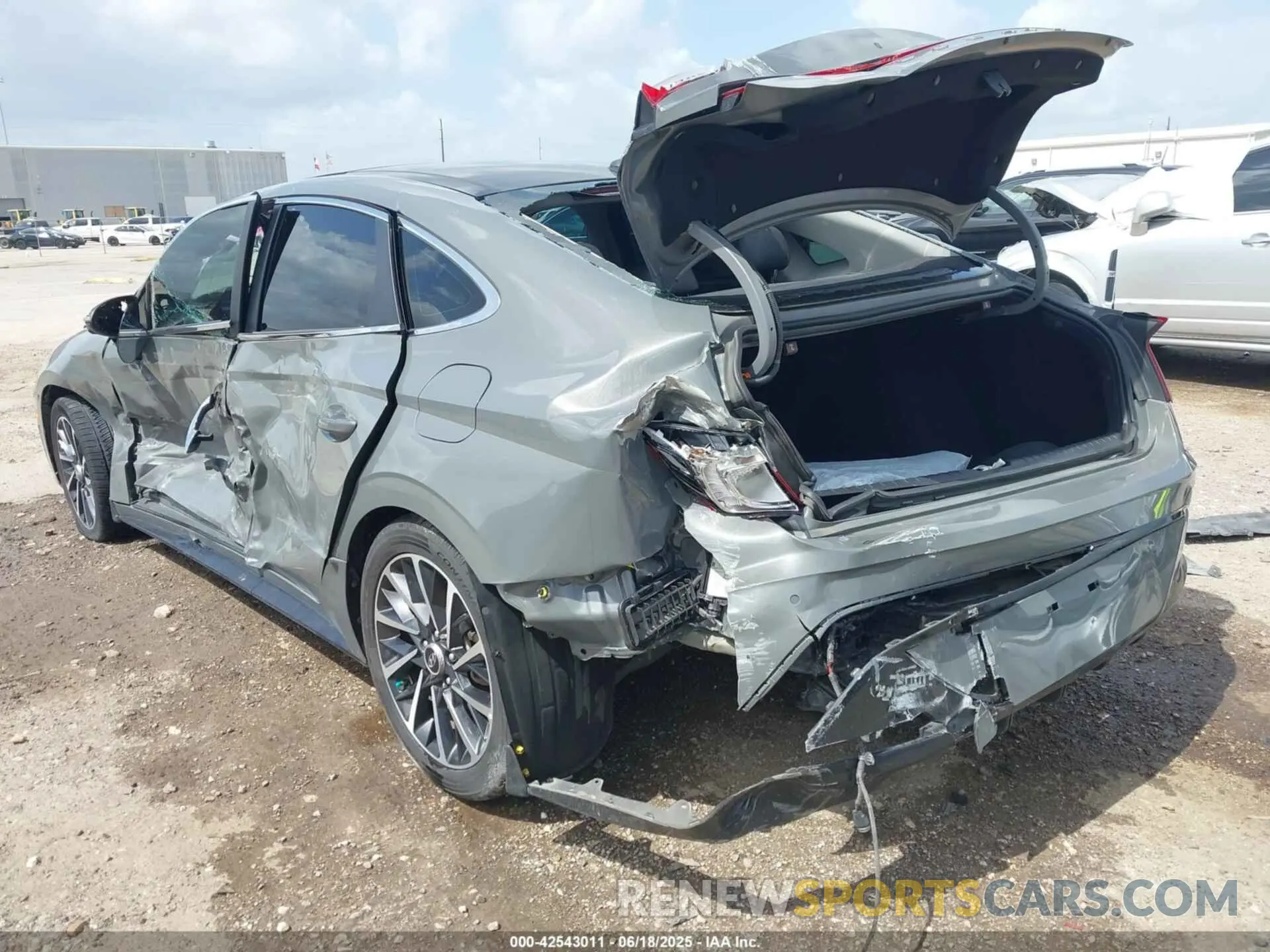 3 fotografías del automóvil dañado KMHL34J26NA237004 HYUNDAI SONATA 2022
