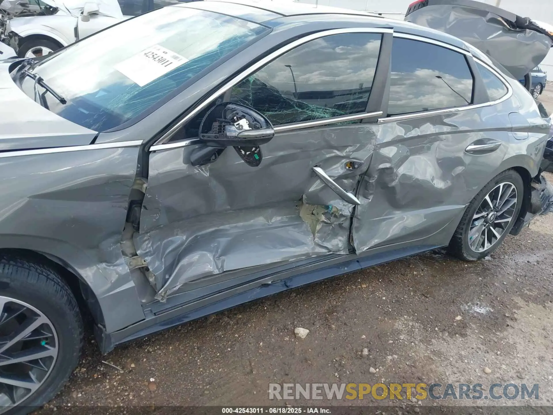 6 fotografías del automóvil dañado KMHL34J26NA237004 HYUNDAI SONATA 2022