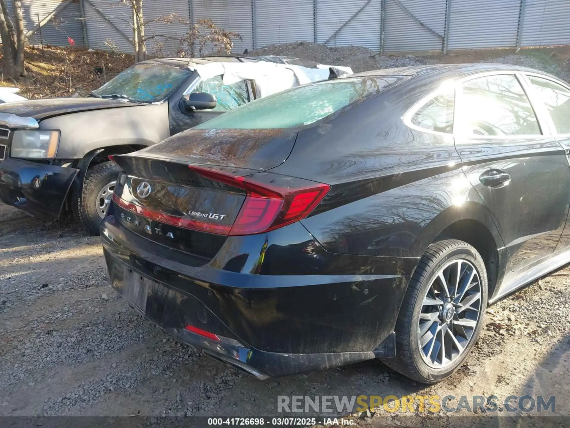 19 fotografías del automóvil dañado KMHL34J29NA213375 HYUNDAI SONATA 2022