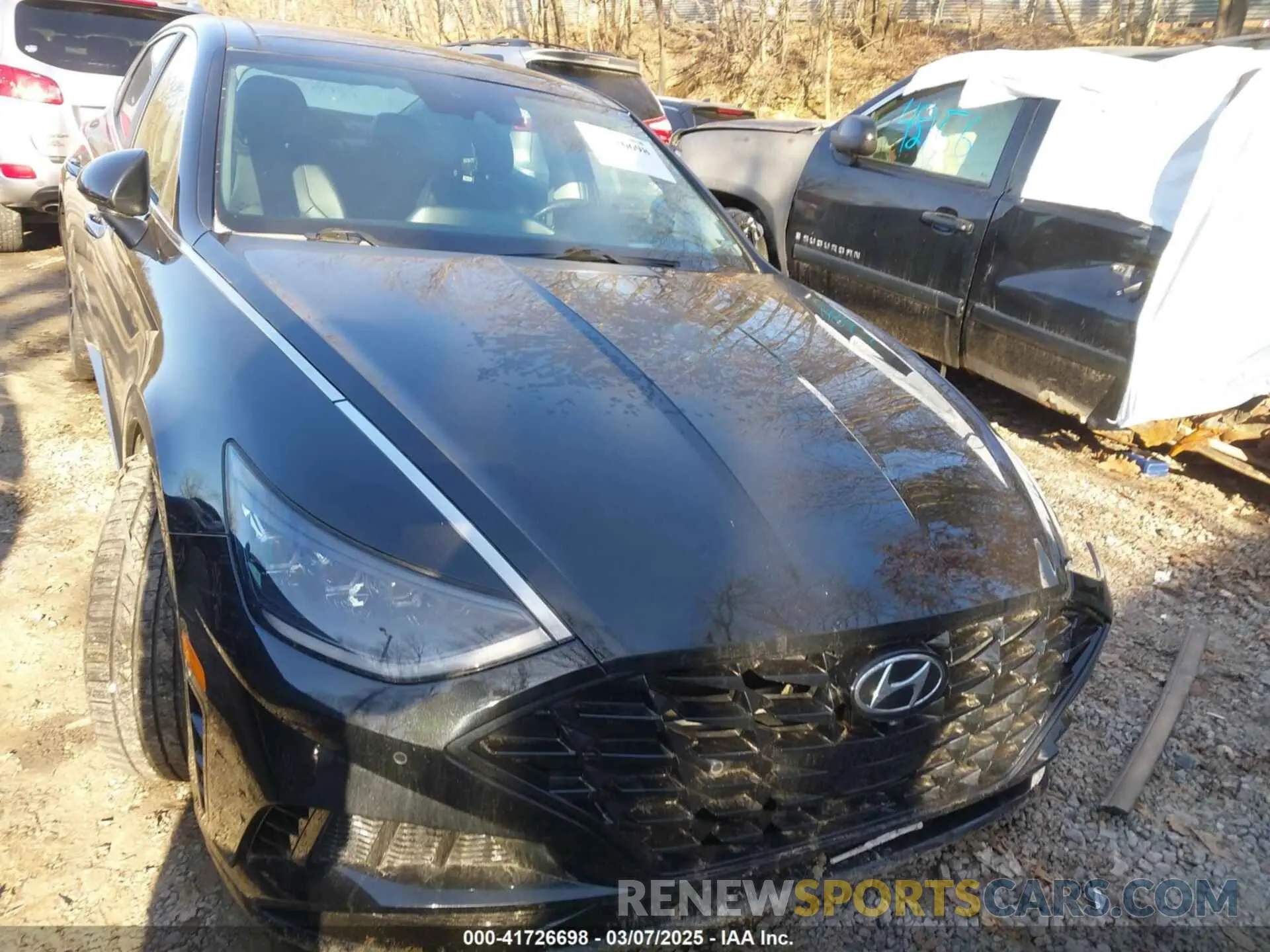 21 fotografías del automóvil dañado KMHL34J29NA213375 HYUNDAI SONATA 2022