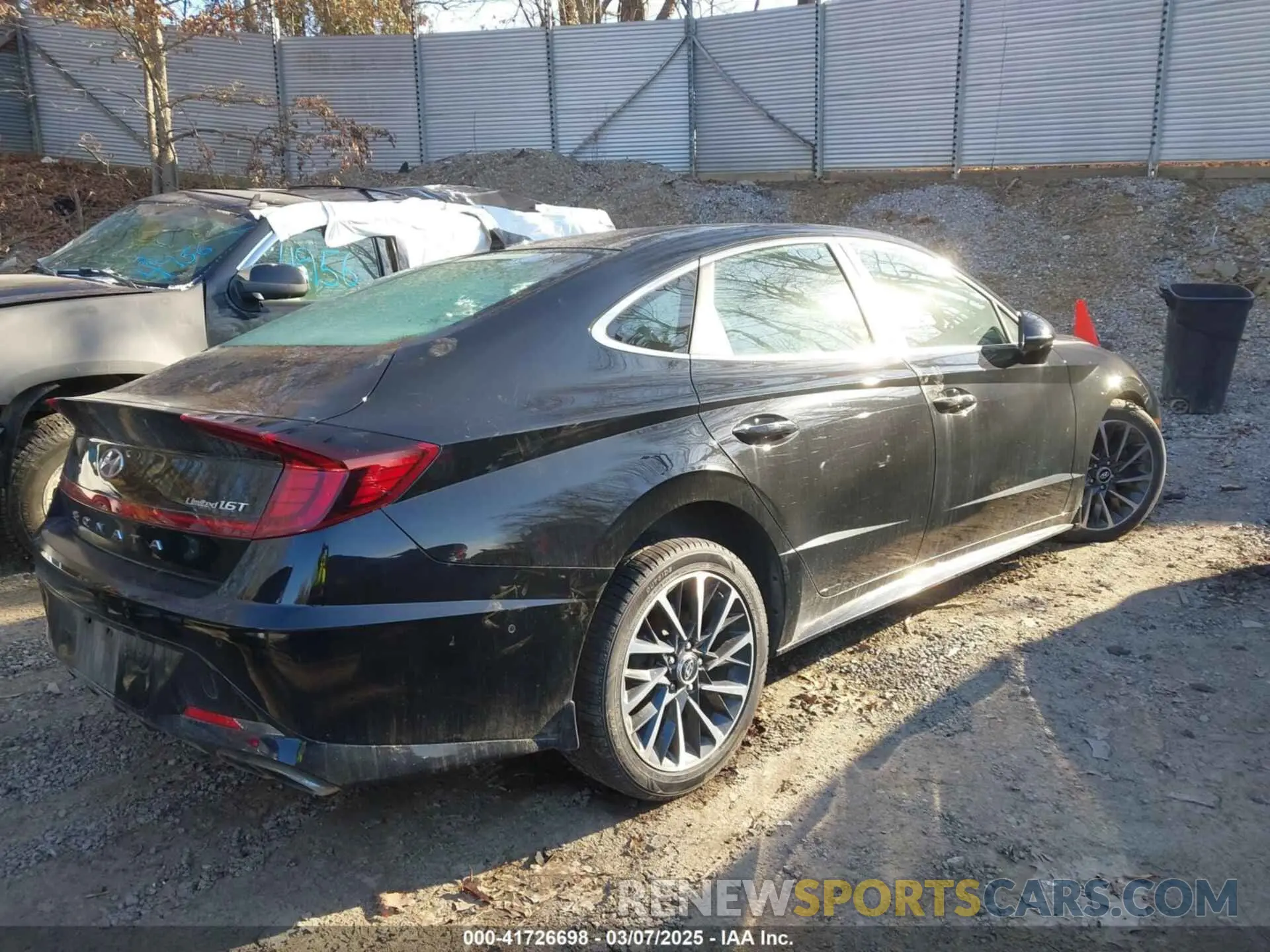 4 fotografías del automóvil dañado KMHL34J29NA213375 HYUNDAI SONATA 2022