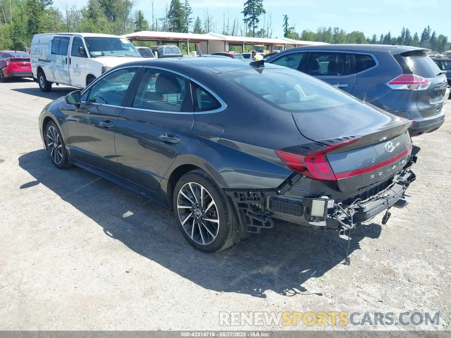 3 fotografías del automóvil dañado KMHL34J29NA243959 HYUNDAI SONATA 2022