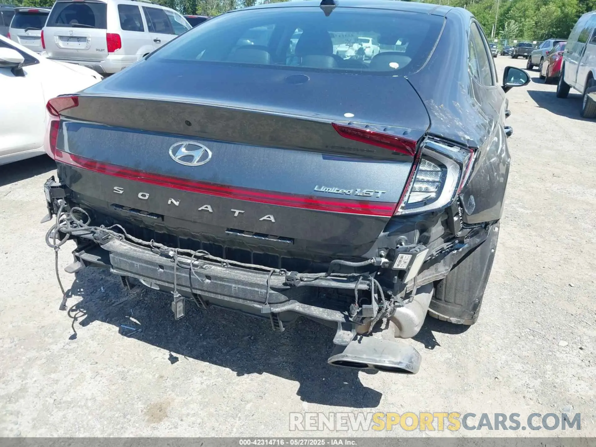 6 fotografías del automóvil dañado KMHL34J29NA243959 HYUNDAI SONATA 2022