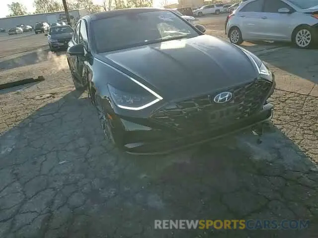 11 fotografías del automóvil dañado KMHL34J2XNA180662 HYUNDAI SONATA 2022