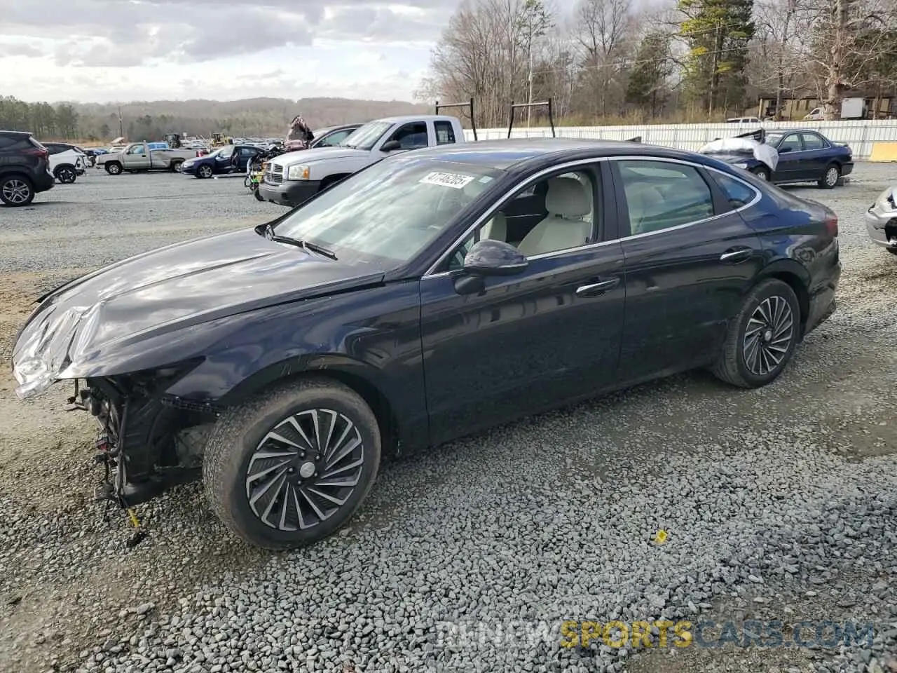 1 fotografías del automóvil dañado KMHL34JJ3NA045949 HYUNDAI SONATA 2022