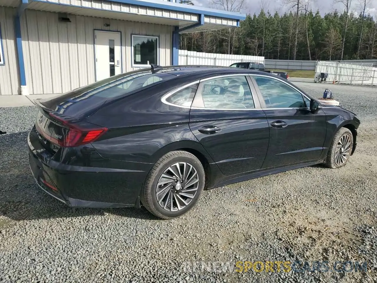 3 fotografías del automóvil dañado KMHL34JJ3NA045949 HYUNDAI SONATA 2022
