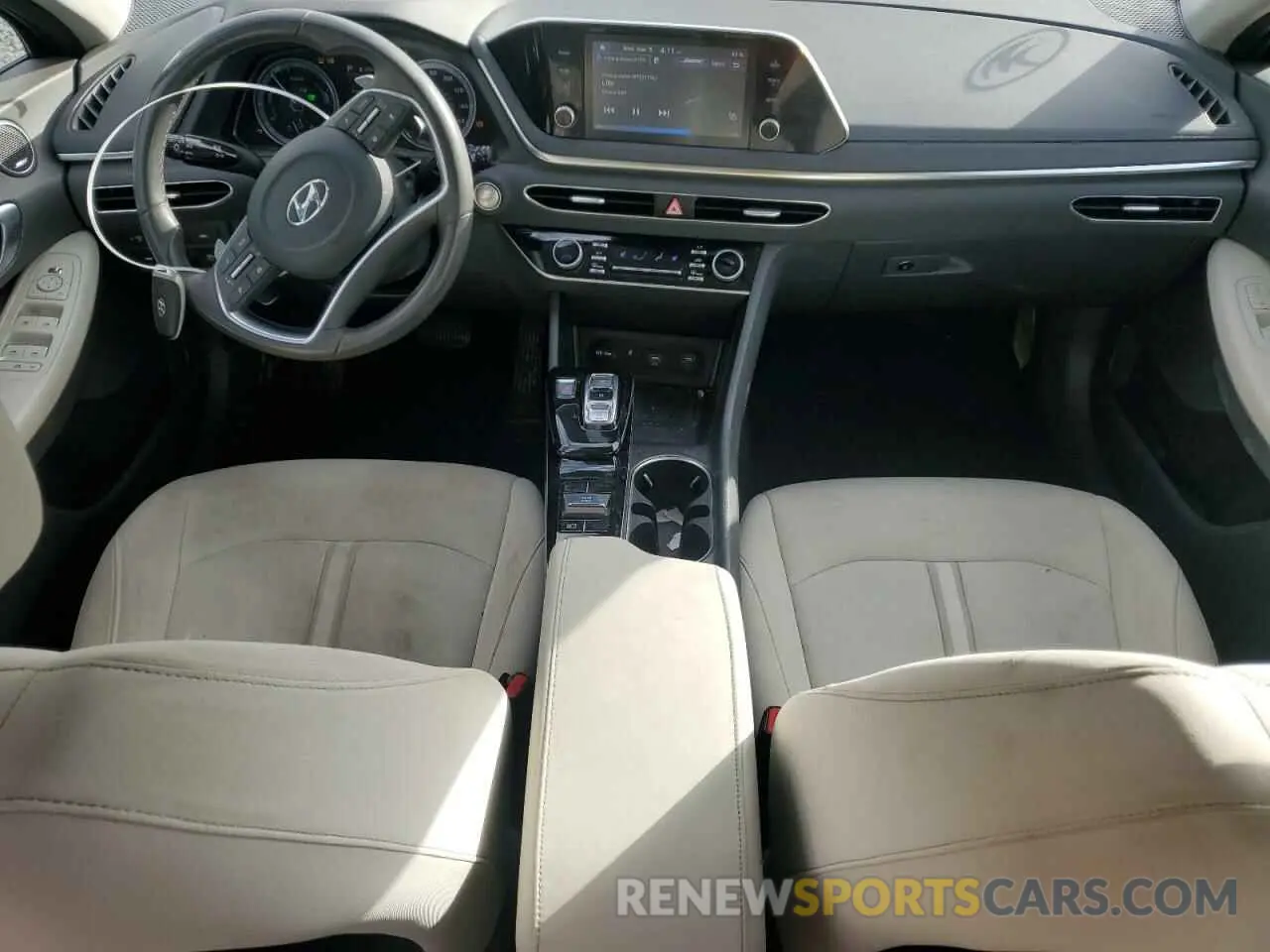 8 fotografías del automóvil dañado KMHL34JJ3NA045949 HYUNDAI SONATA 2022