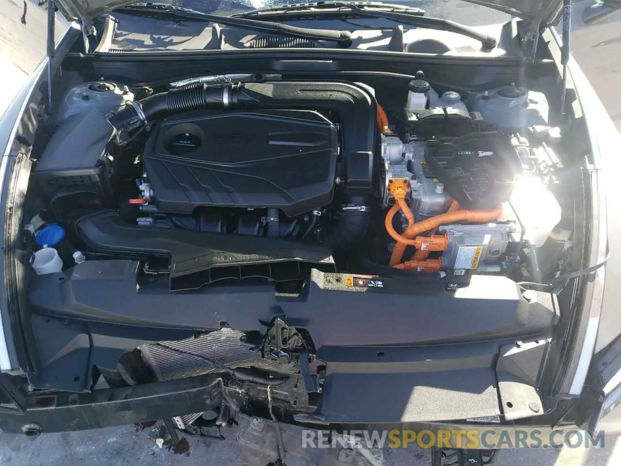 12 fotografías del automóvil dañado KMHL34JJXNA043891 HYUNDAI SONATA 2022