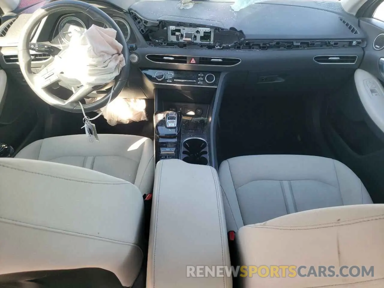8 fotografías del automóvil dañado KMHL34JJXNA043891 HYUNDAI SONATA 2022