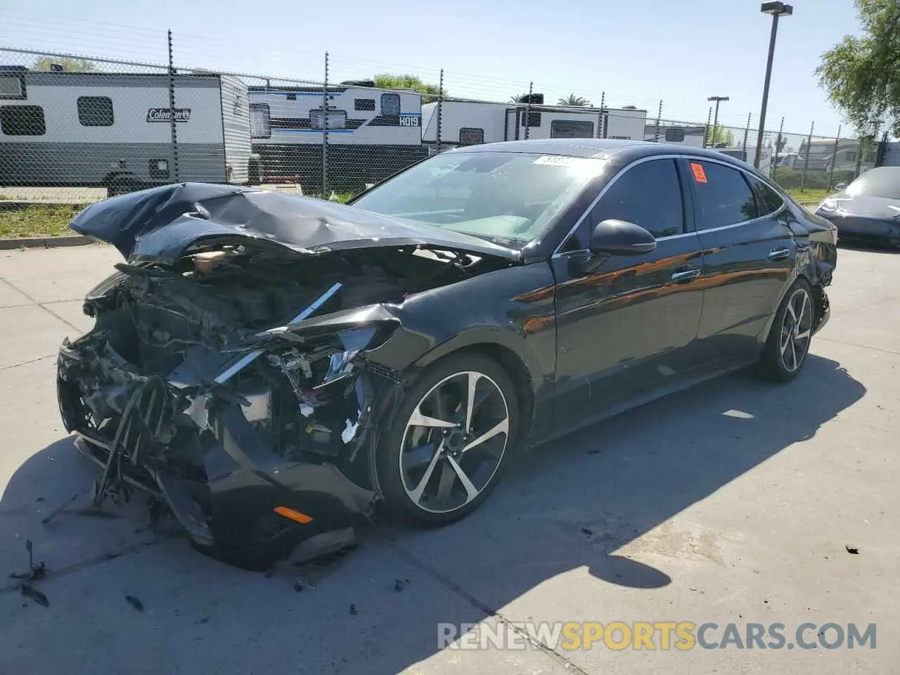 1 fotografías del automóvil dañado KMHL44J22NA223257 HYUNDAI SONATA 2022