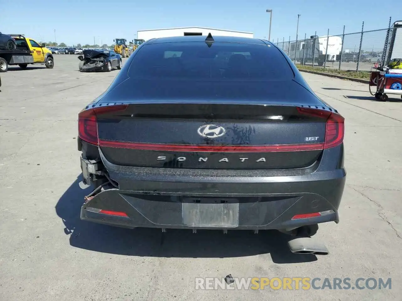 6 fotografías del automóvil dañado KMHL44J22NA223257 HYUNDAI SONATA 2022