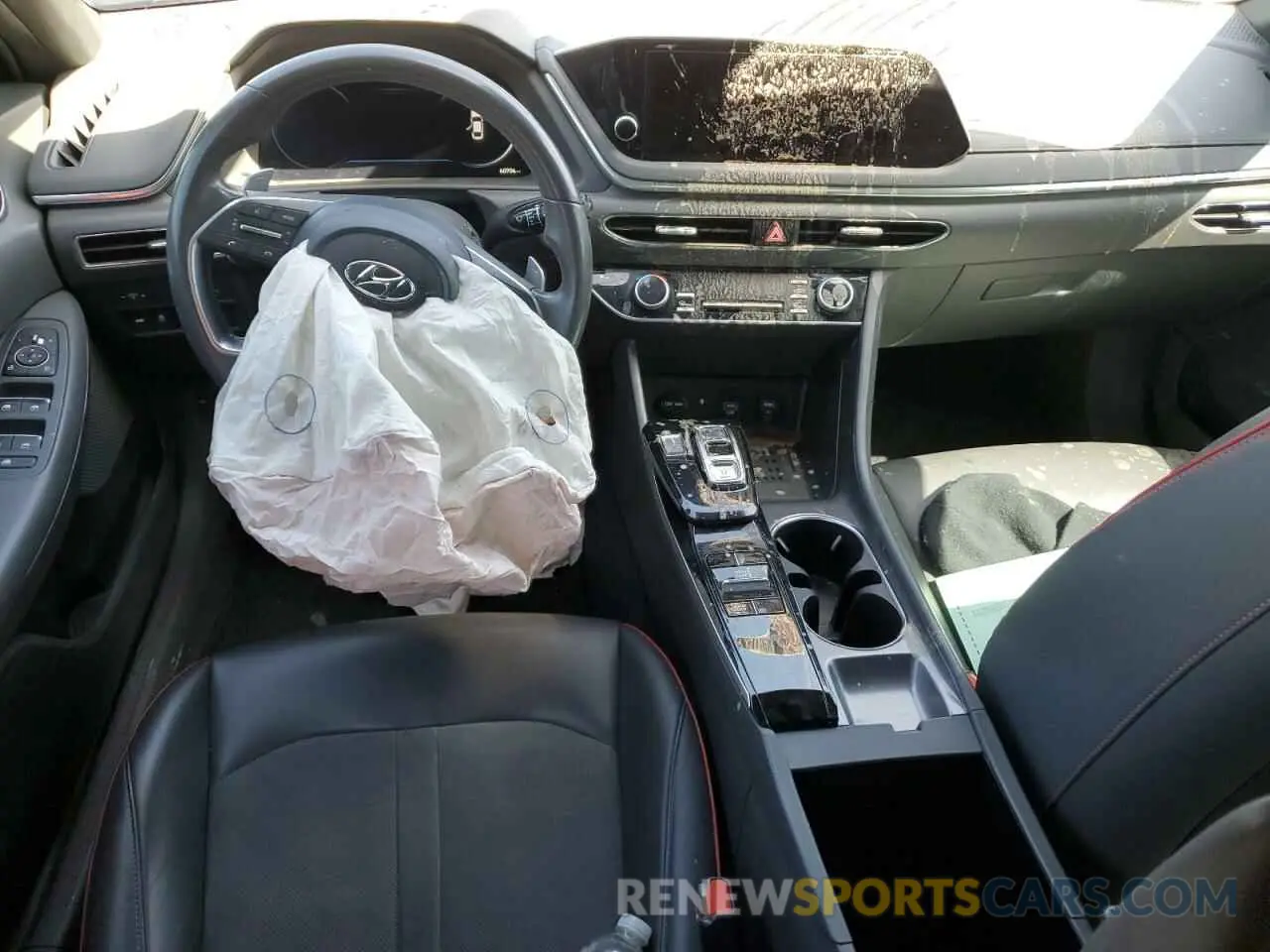 8 fotografías del automóvil dañado KMHL44J22NA223257 HYUNDAI SONATA 2022