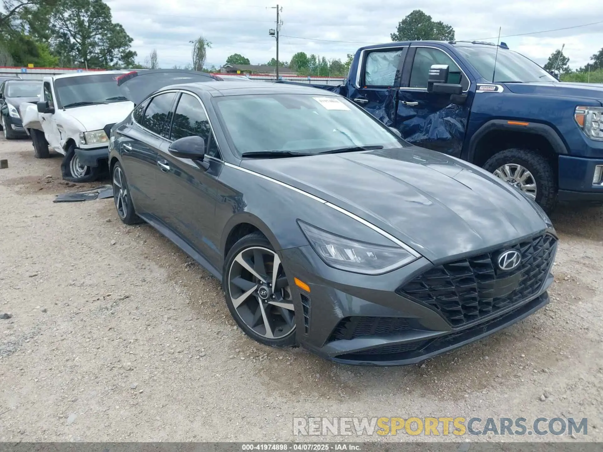 1 fotografías del automóvil dañado KMHL44J23NA241900 HYUNDAI SONATA 2022