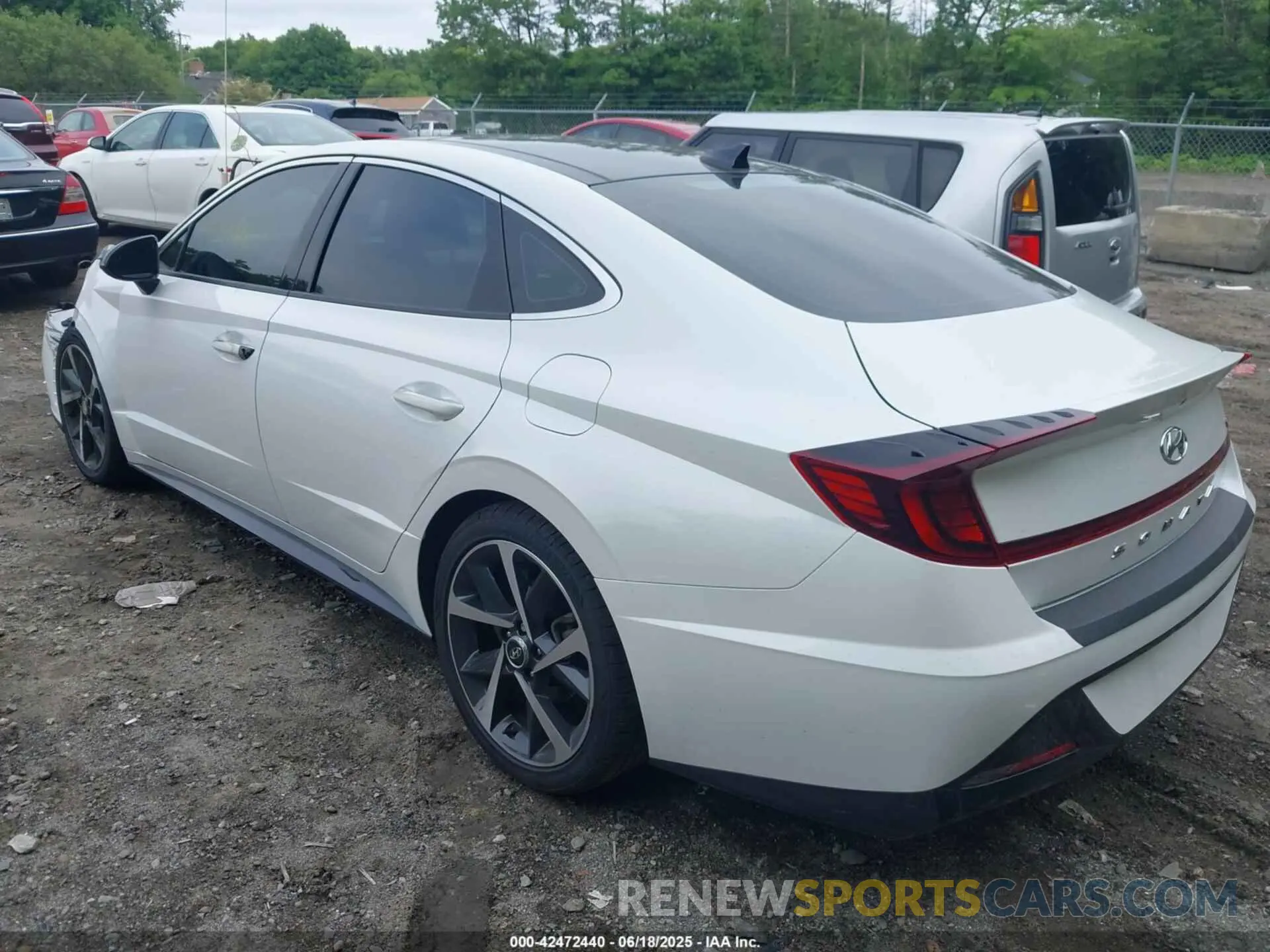 3 fotografías del automóvil dañado KMHL44J26NA212505 HYUNDAI SONATA 2022