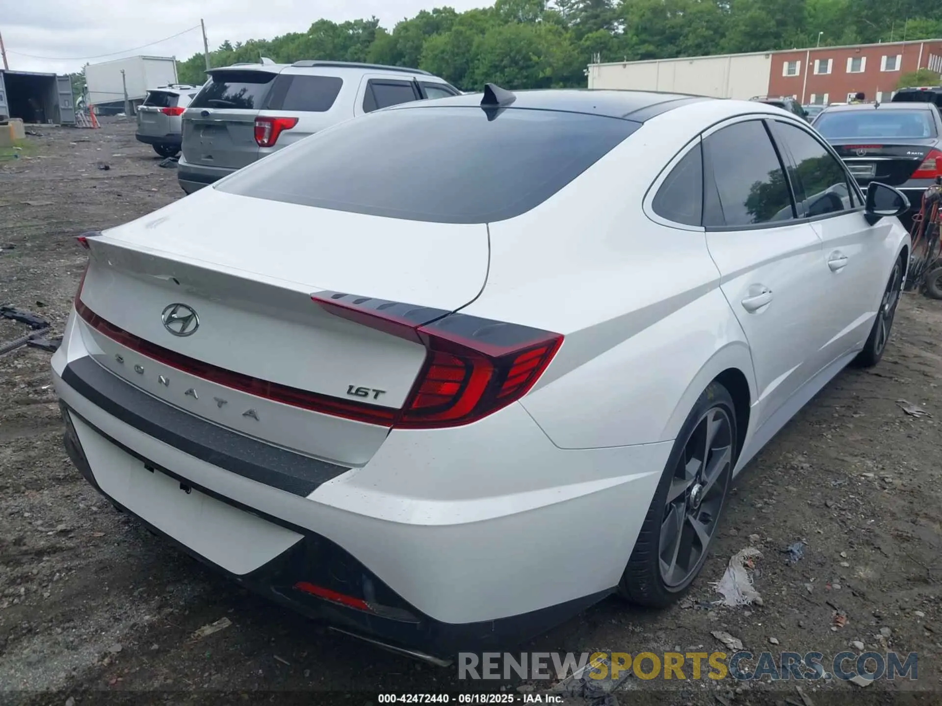 4 fotografías del automóvil dañado KMHL44J26NA212505 HYUNDAI SONATA 2022