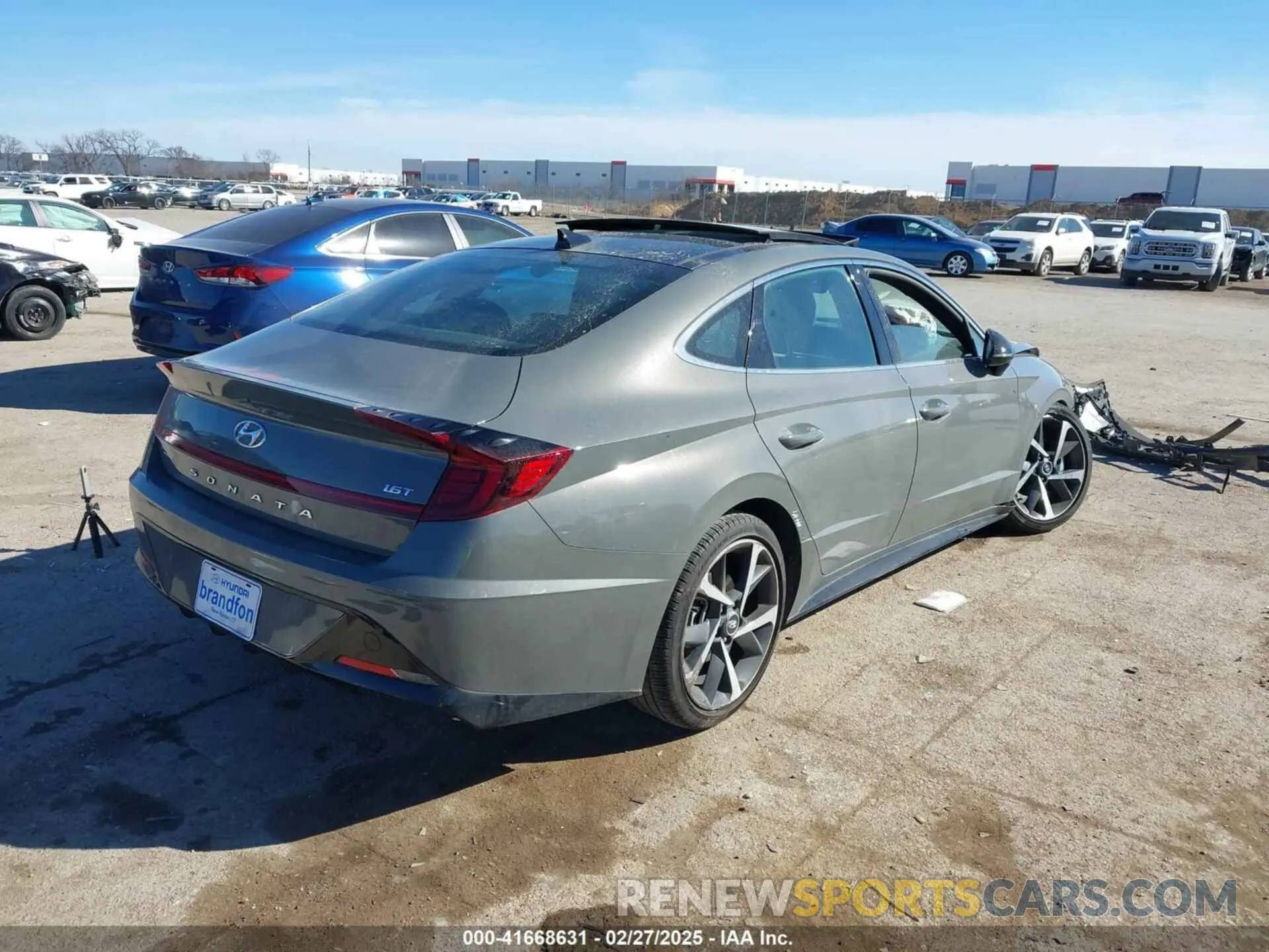 4 fotografías del automóvil dañado KMHL44J26NA240496 HYUNDAI SONATA 2022