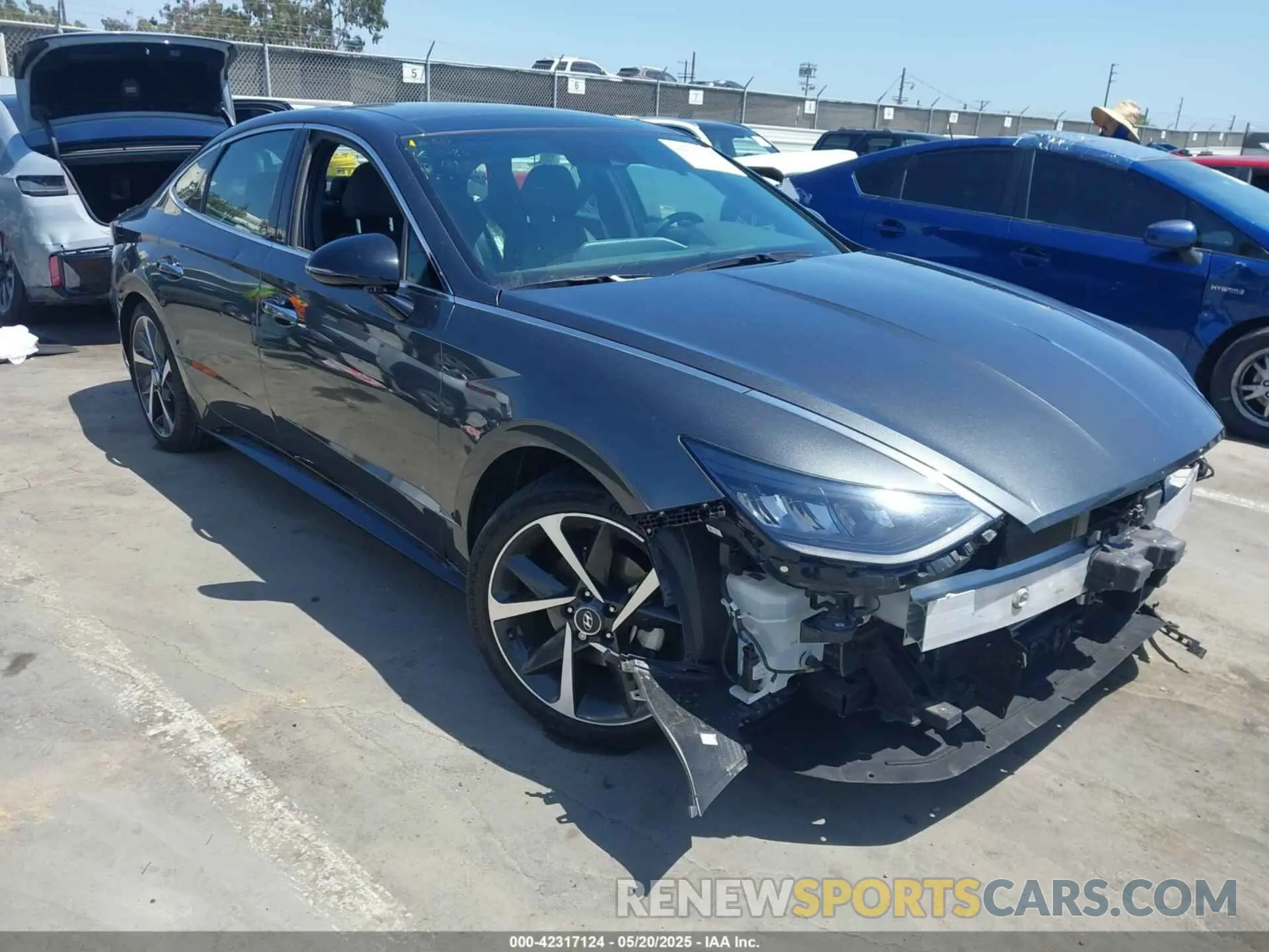 1 fotografías del automóvil dañado KMHL44J28NA235994 HYUNDAI SONATA 2022