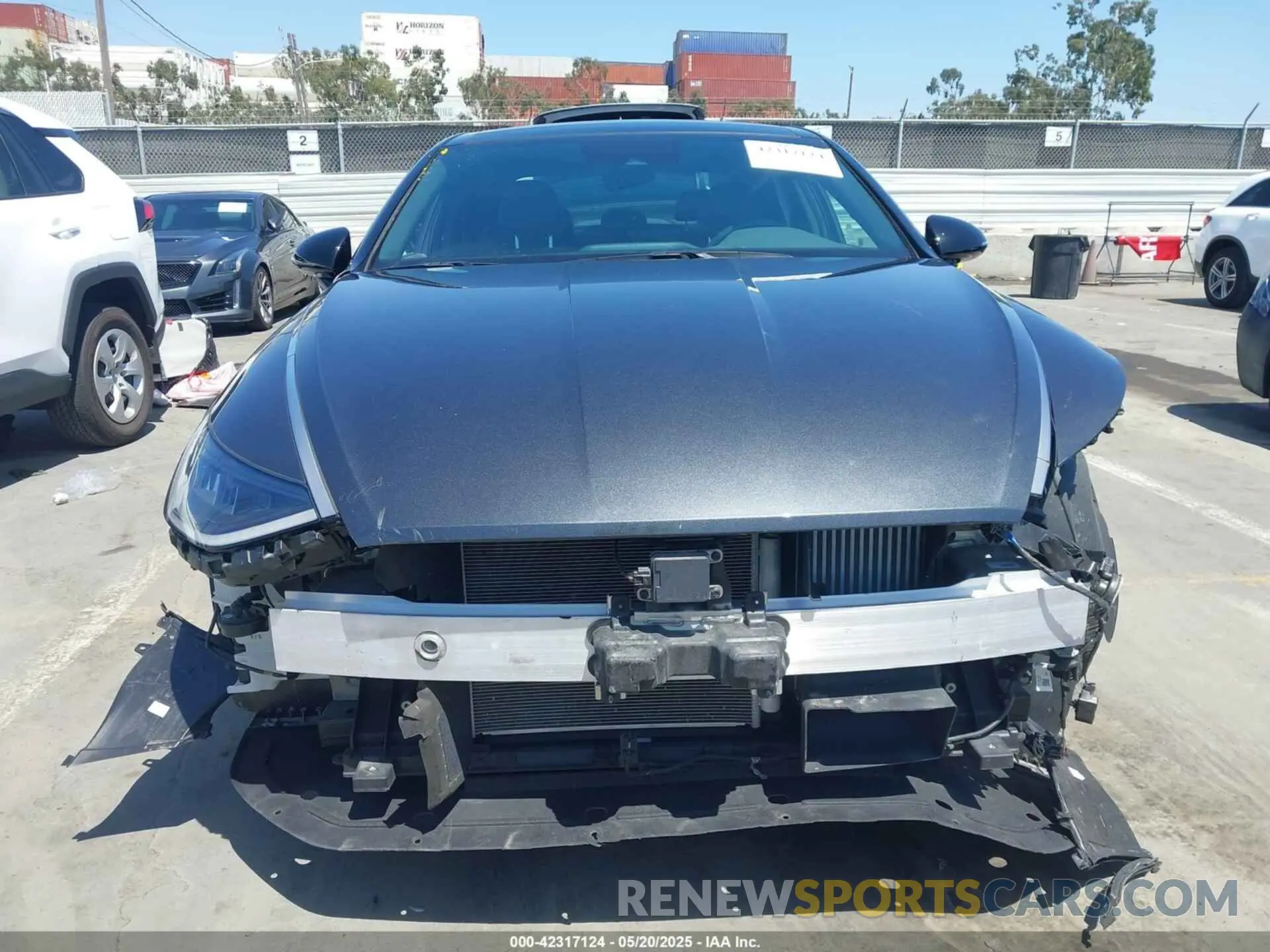 12 fotografías del automóvil dañado KMHL44J28NA235994 HYUNDAI SONATA 2022