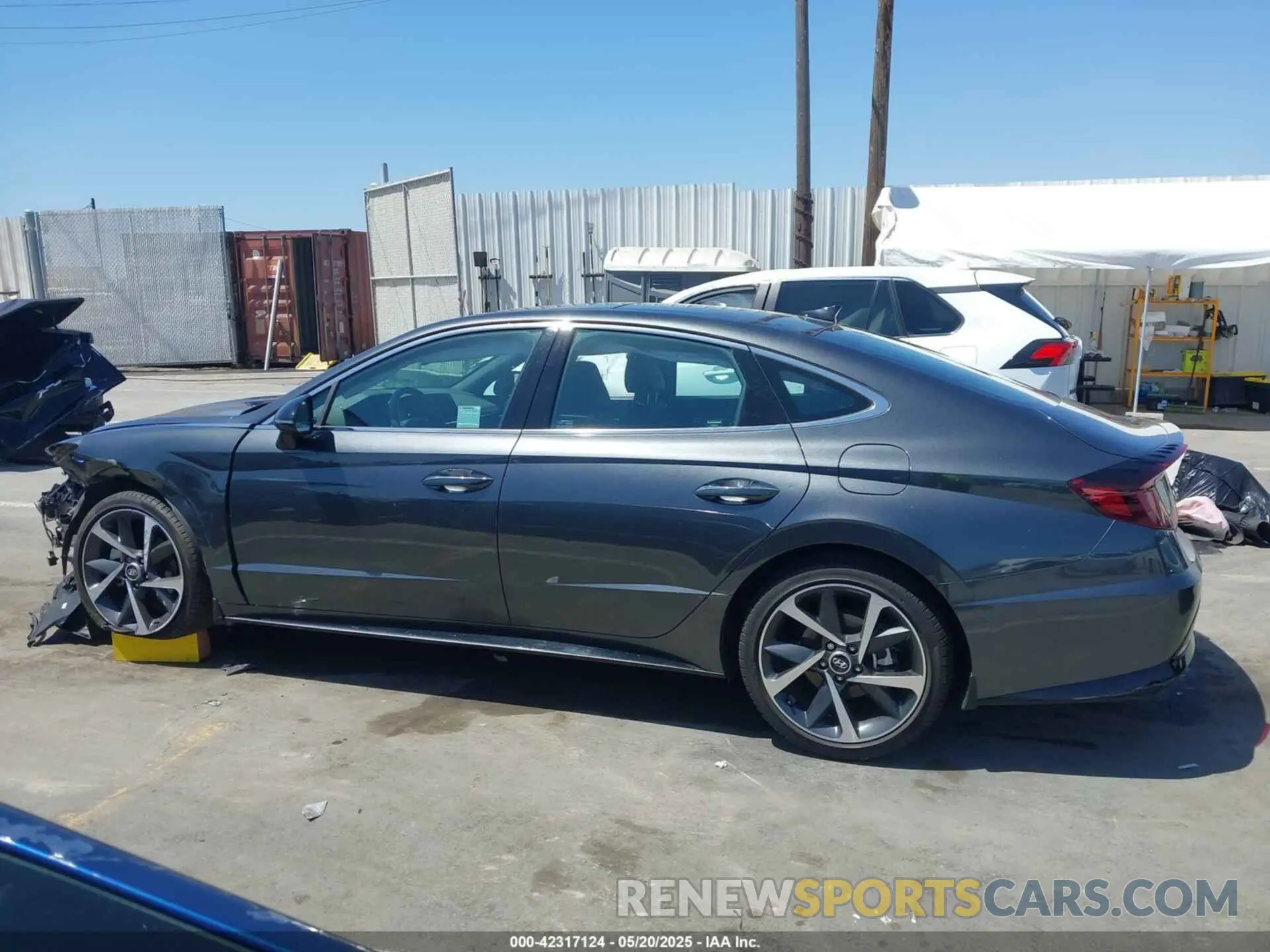 14 fotografías del automóvil dañado KMHL44J28NA235994 HYUNDAI SONATA 2022